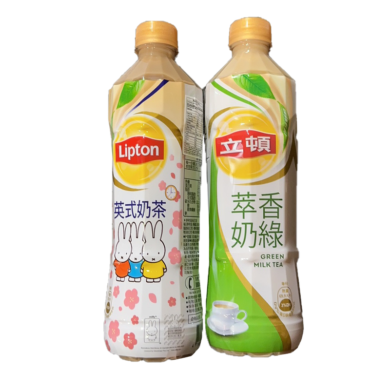 LIPTON 立顿奶茶 随机口味 2 瓶 （清货：到期12/28/2023）