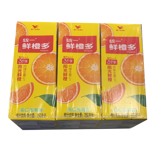 统一饮料 - 鲜橙多 1 条（6*250ml）