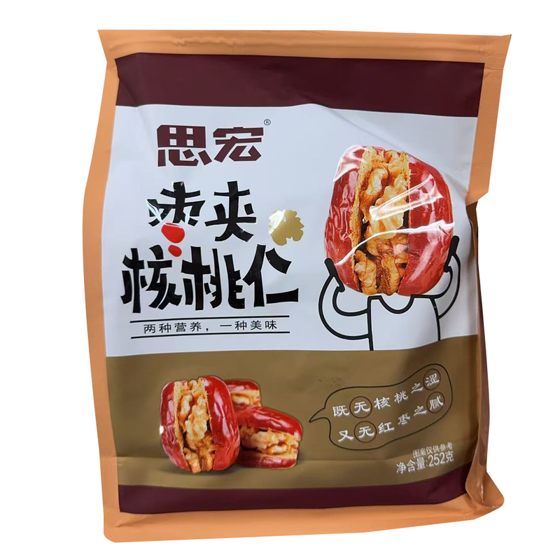 思宏 枣夹核桃仁 252 g