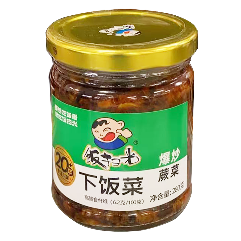 饭扫光 - 下饭菜 爆炒蕨菜 280g