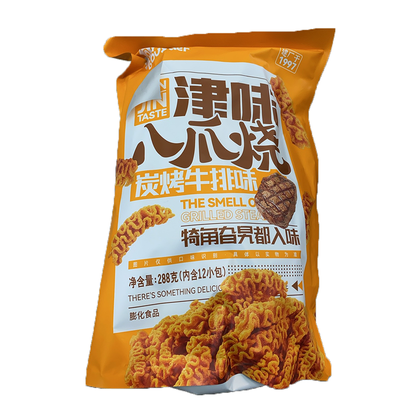 狗牙儿 津味八爪烧 （炭烤牛排味）288g