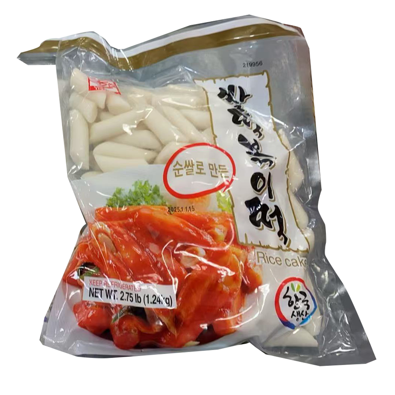 李字 韩国年糕条 2.75 LB