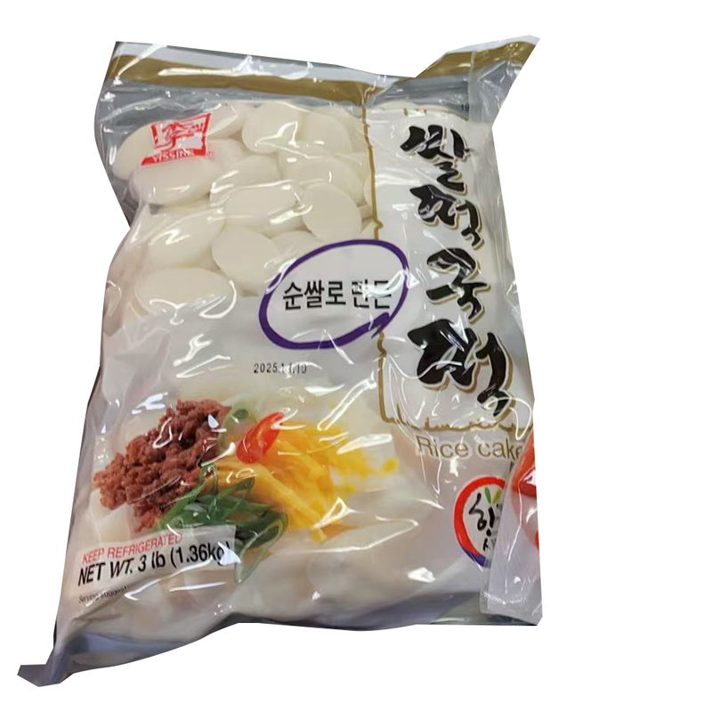 李字 韩国年糕片 3.0 LB
