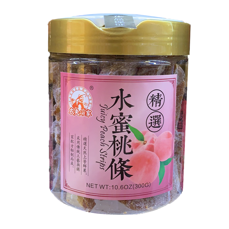 农夫之家话梅系列 -  水蜜桃条 300g