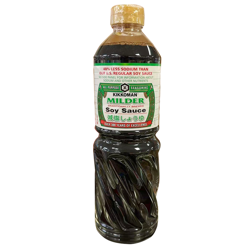 万字 甘口 减盐酱油 33.8 FL OZ