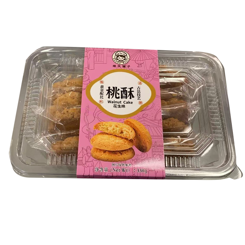 晴天铺子 桃酥（花生味）330g