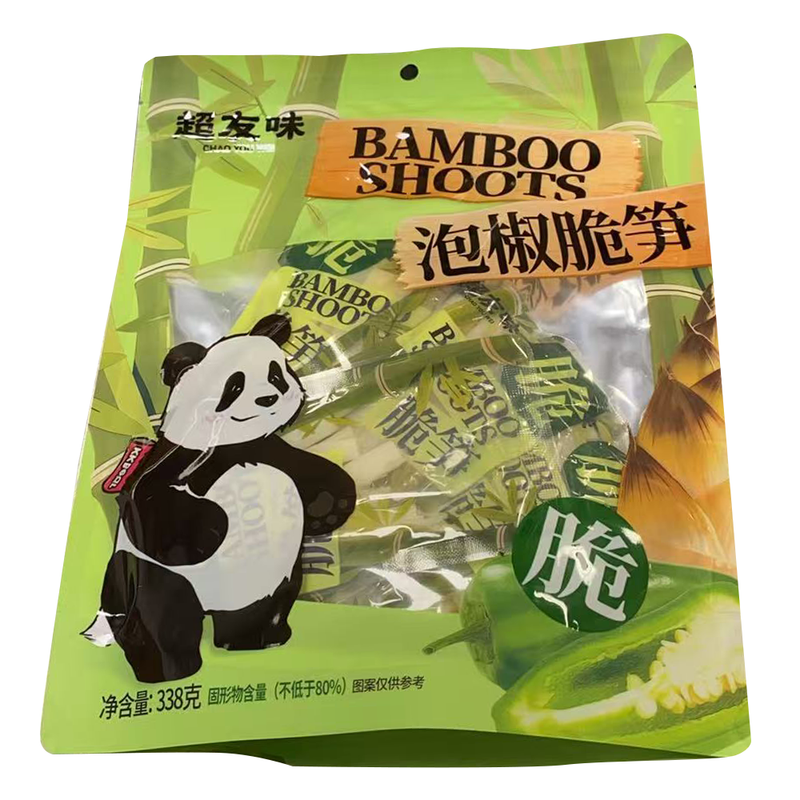超友味 泡椒脆笋 338g