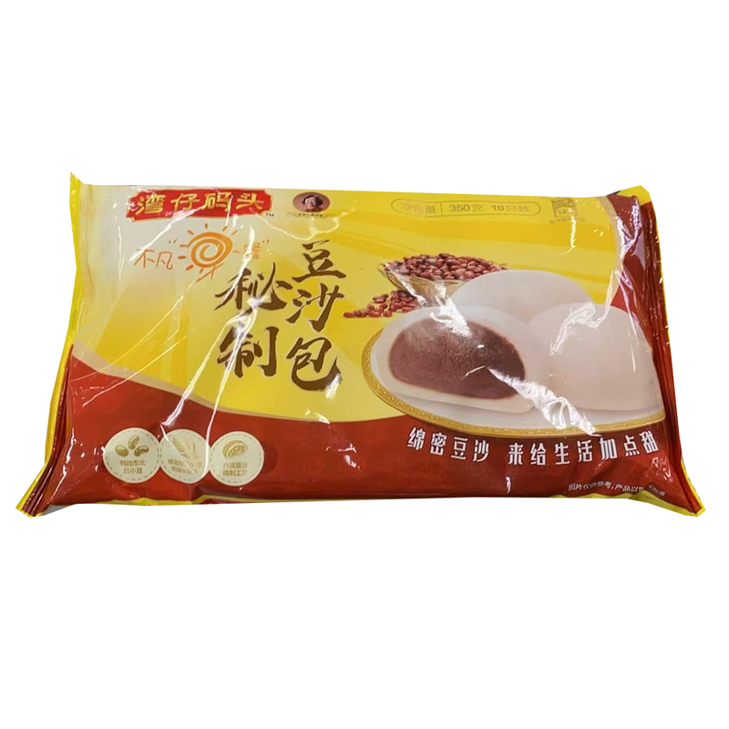 湾仔码头 秘制豆沙包 350g