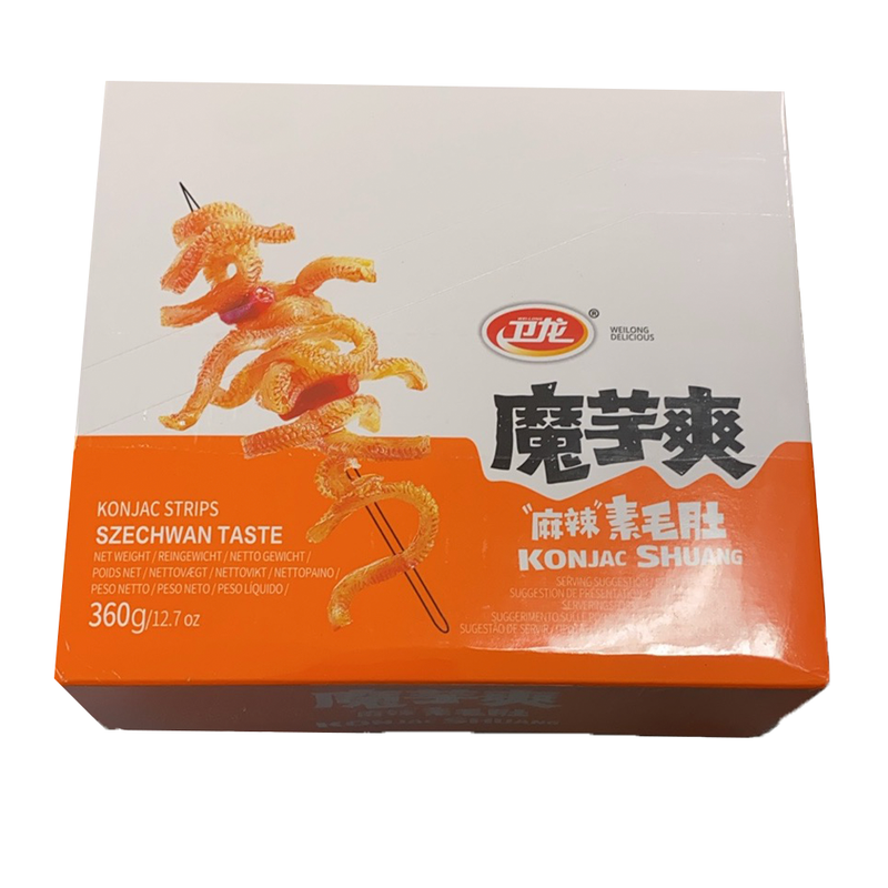 卫龙魔芋爽麻辣素毛肚 360g