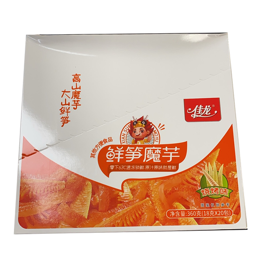 佳龙 鲜笋魔芋 烧烤味 360g