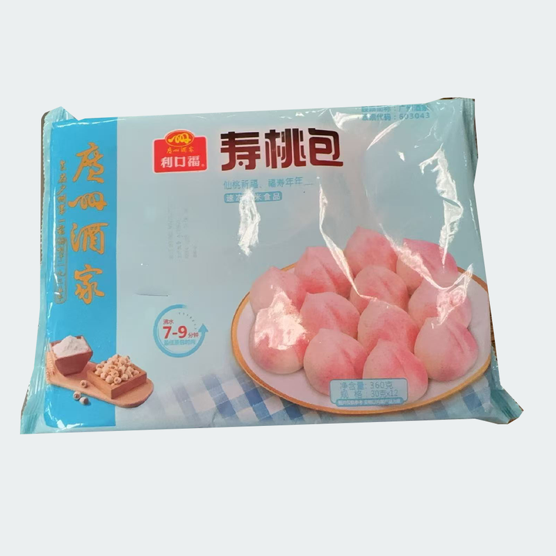 利口福 寿桃包 360g
