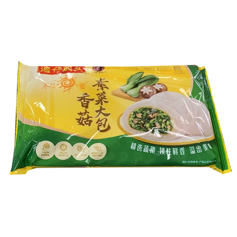 湾仔码头 香菇素菜大包 390g