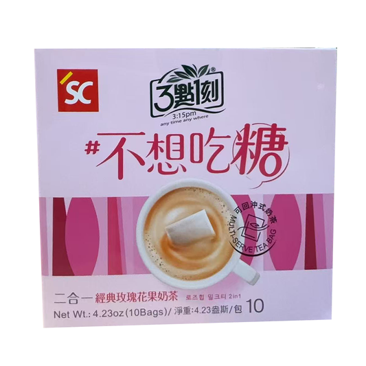 3点1刻 经典玫瑰花果奶茶 4.23 OZ