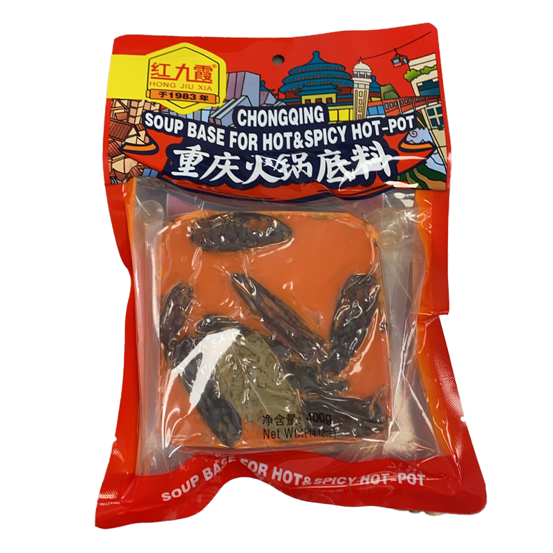 红九霞 重庆火锅底料 400g