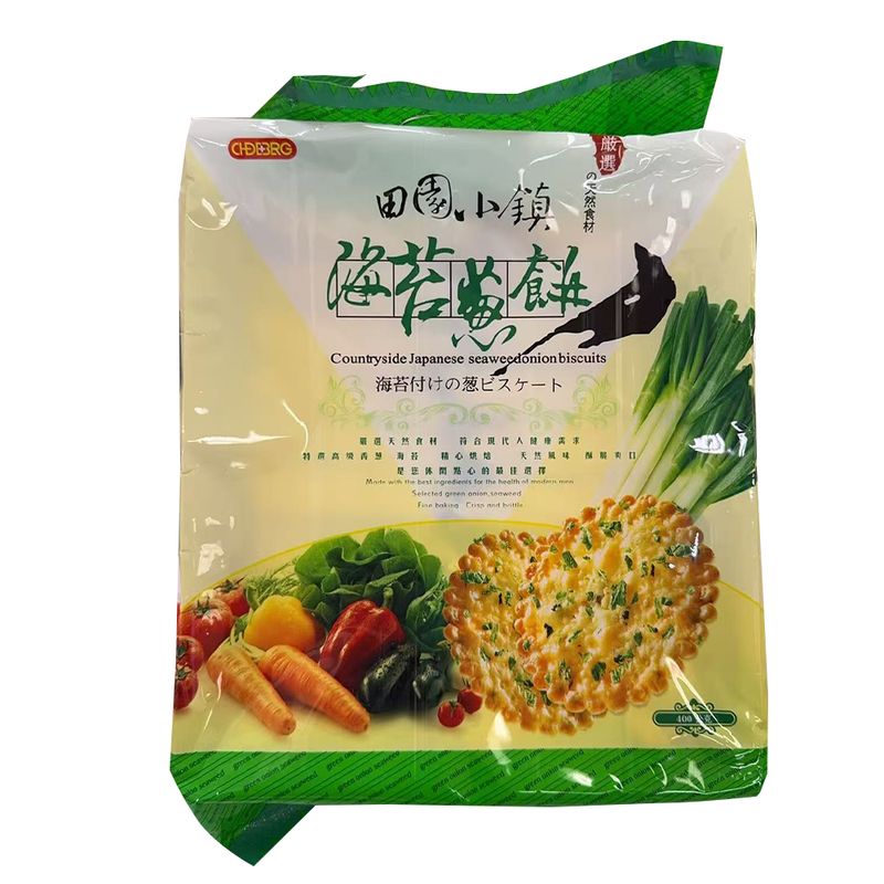 田园小镇 海苔葱饼 400g
