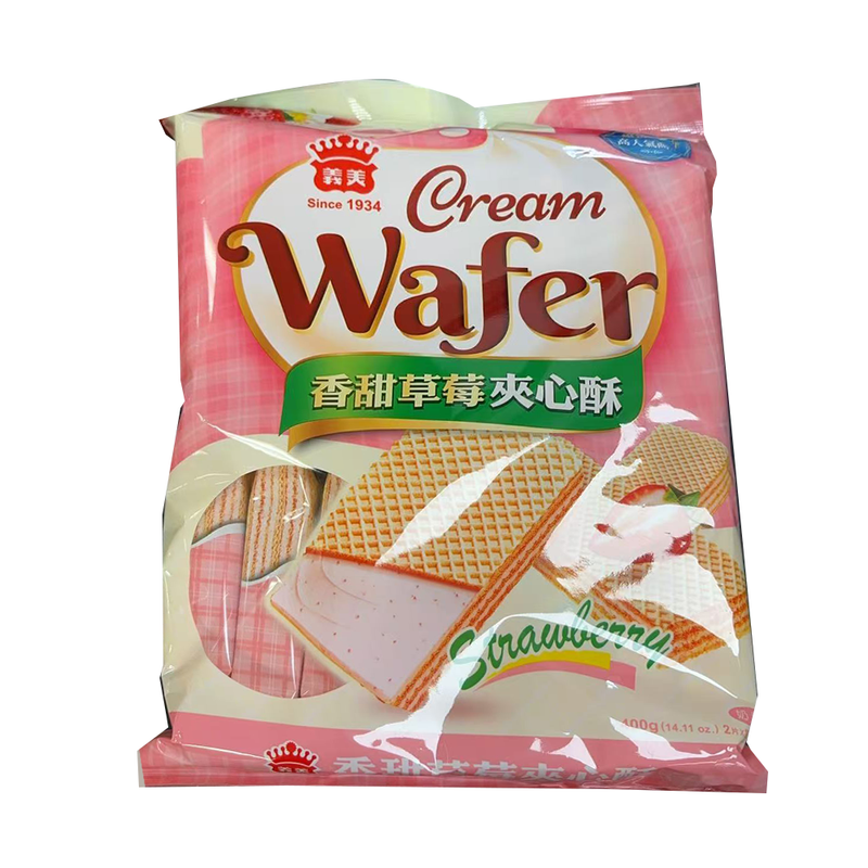 义美 香甜草莓夹心酥 400g