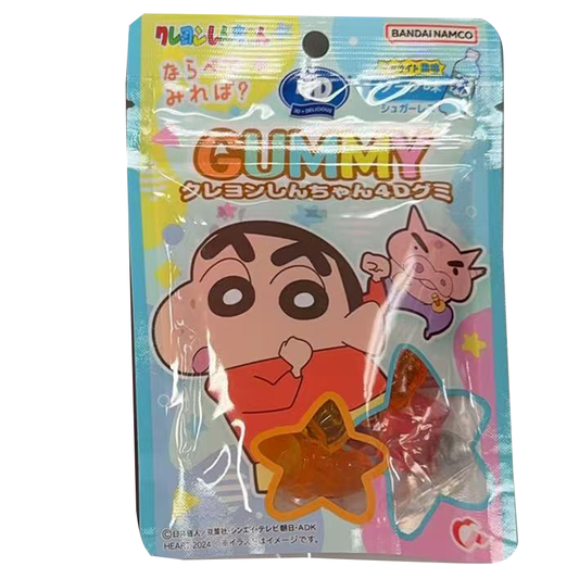 4D qq糖 蜡笔小新 60g
