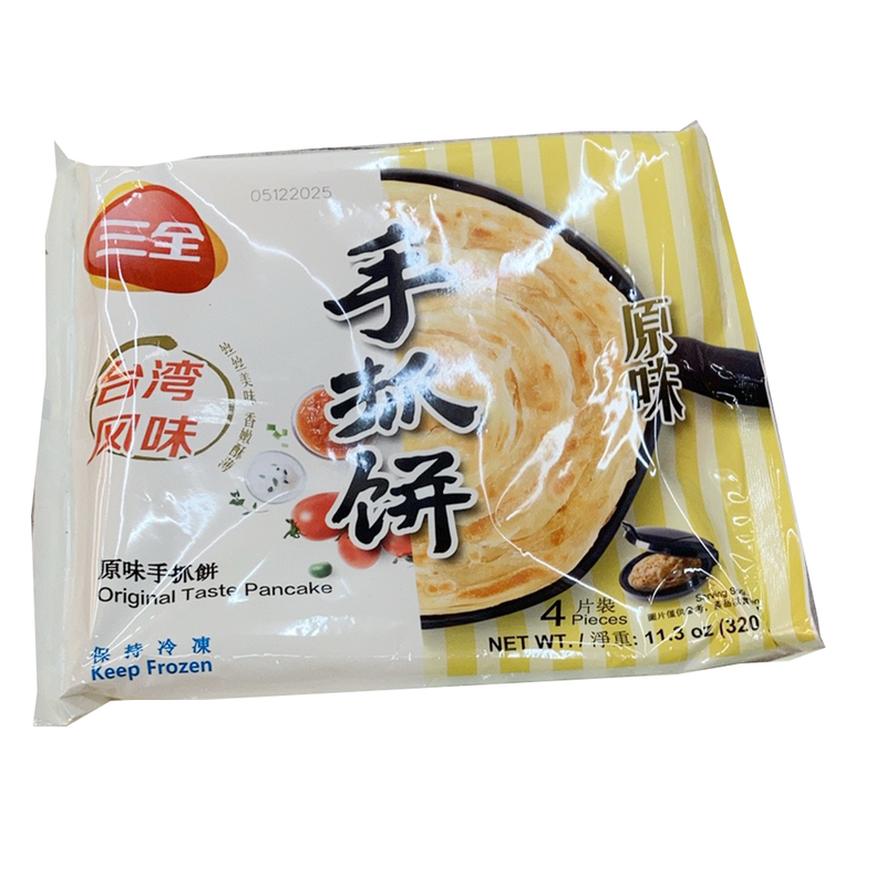 三全手抓饼（4片装）- 原味 320g