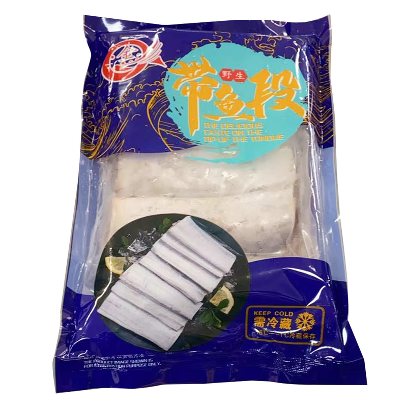 金牌 野生带鱼段 500g