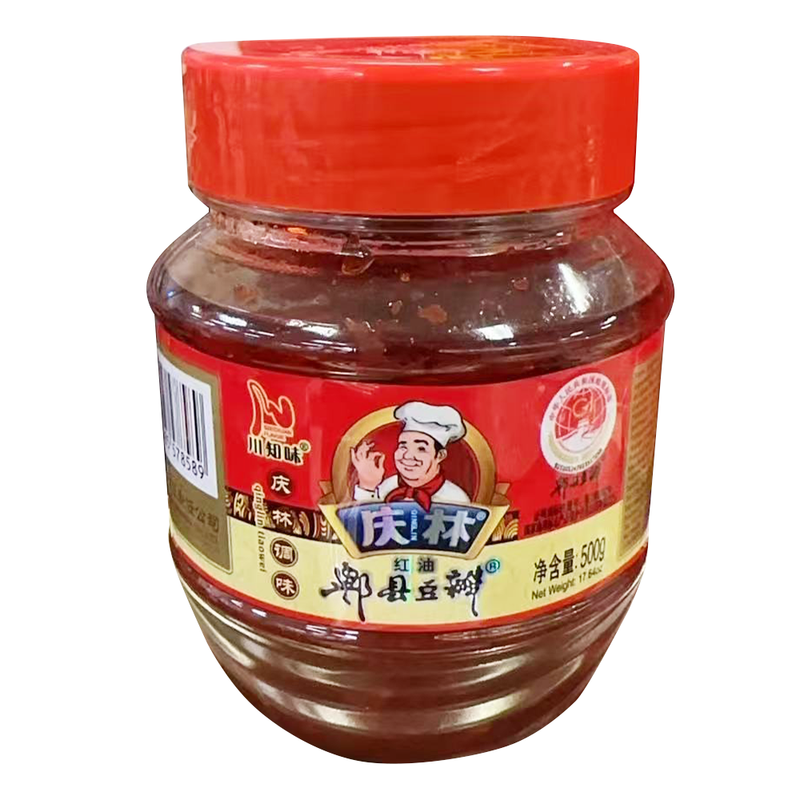 川知味 庆林牌红油郫县豆瓣 500g