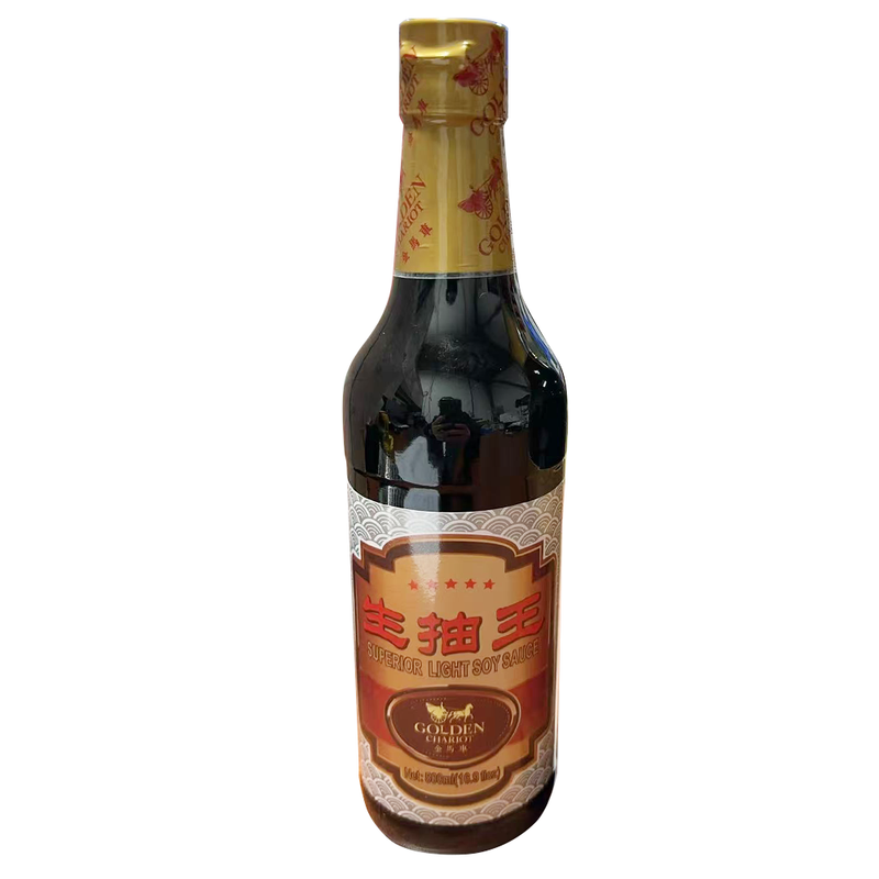 金马车 生抽王 500ml（清货：BB 01/20/2026)