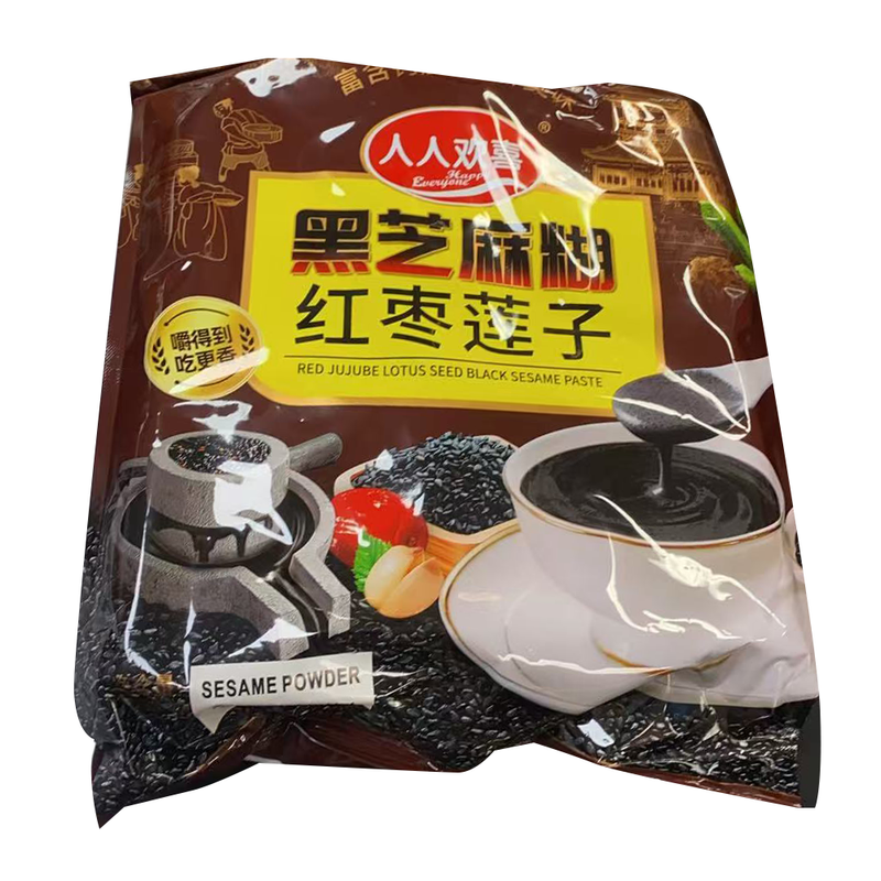 人人欢喜 黑芝麻糊-红枣莲子 540g