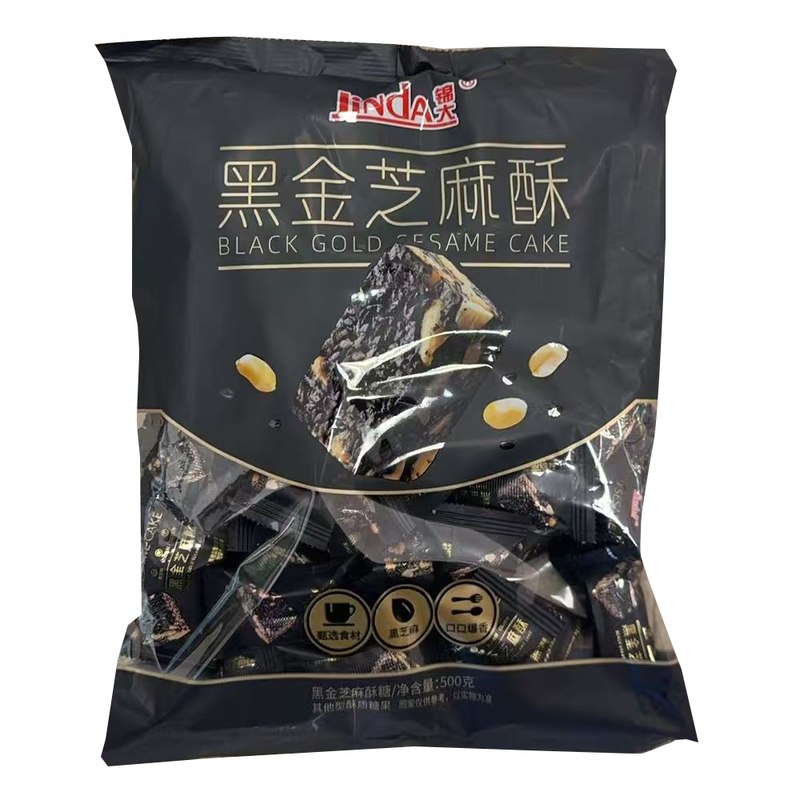 锦大 黑金芝麻酥 500g