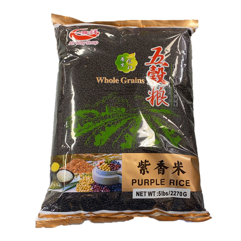 一路栈 紫香米  5lbs