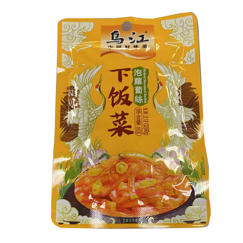 乌江  下饭菜 泡萝卜丝  60g