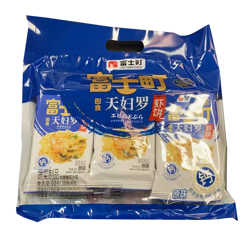 富士町 即食 天妇罗虾饼 原味 60g