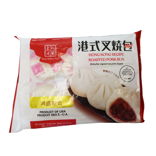 一日三餐 - 港式叉烧包（6个）390g