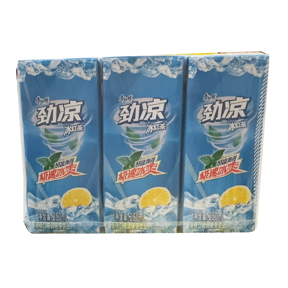 康师傅 - 劲凉冰红茶(6纸袋)6*250 mL – 好運來超級市場 - MA & RI 店