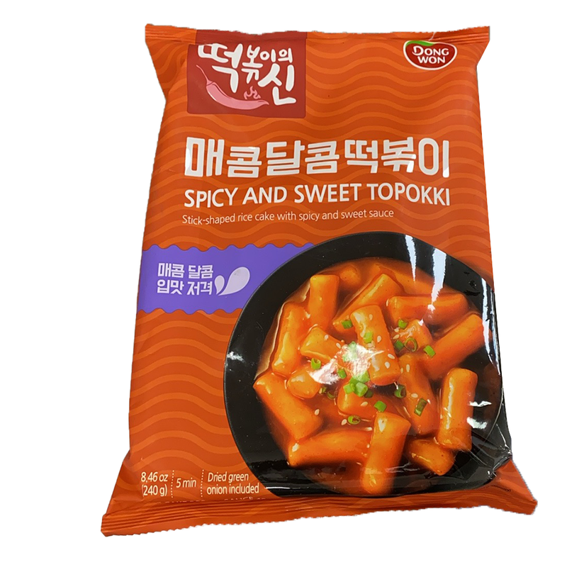 DONG WON 韩国年糕-甜辣味 8.46 OZ