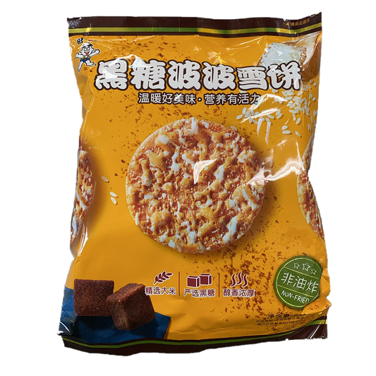 旺旺烧饼系列 -  黑糖啵啵雪饼 84g