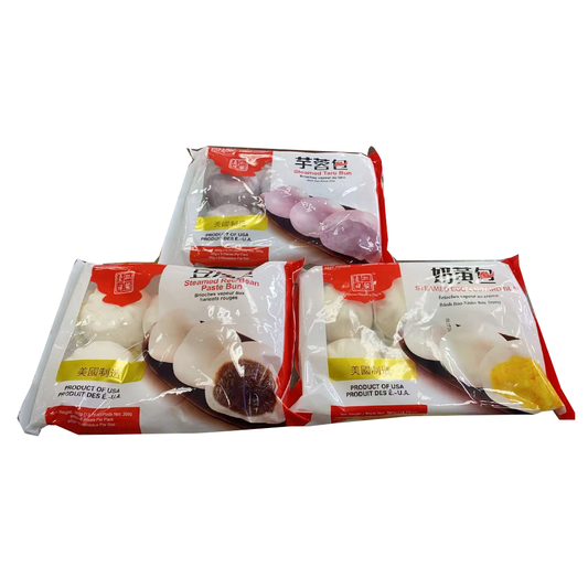 一日三餐 - 芋蓉包/奶黄包/豆沙包  随机口味 2 包（2*390g）