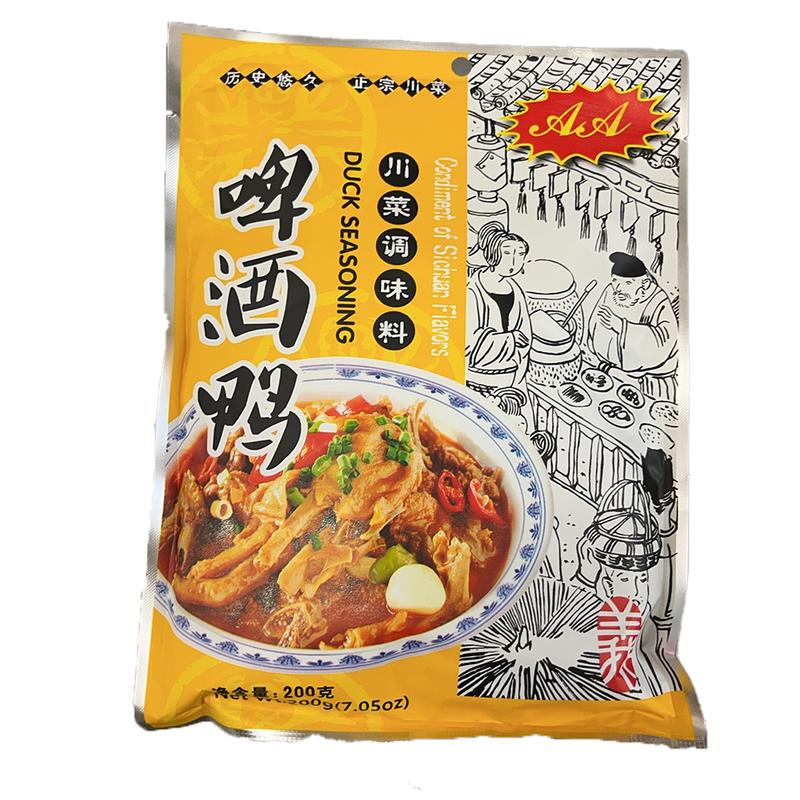 AA 火锅底料系列 - 啤酒鸭（川菜调味料） 200g