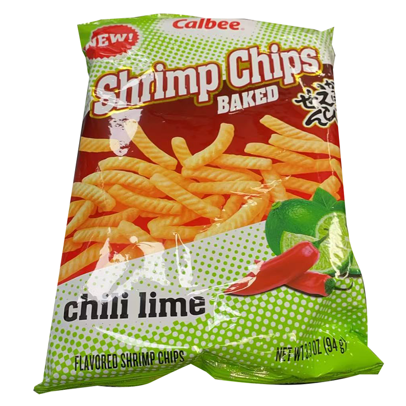 Calbee 香辣柠檬味虾条 3.3 OZ