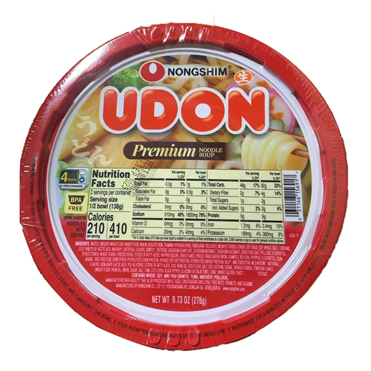 NONGSHIM 农心 辛拉面- 黑碗乌冬面 9.73oz