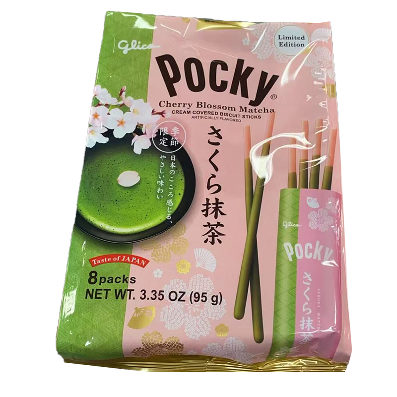 Pocky 固力果百奇抹茶味饼干棒 3.35OZ