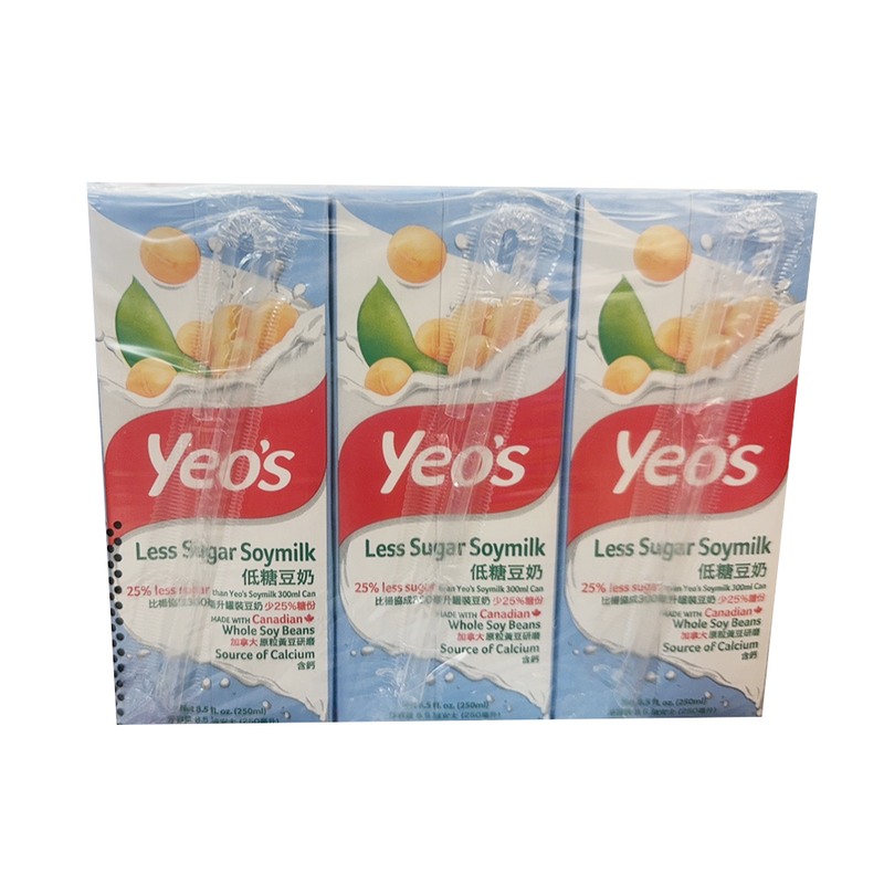 Yeo's杨协成6盒饮料系列 -  低糖豆奶6包装