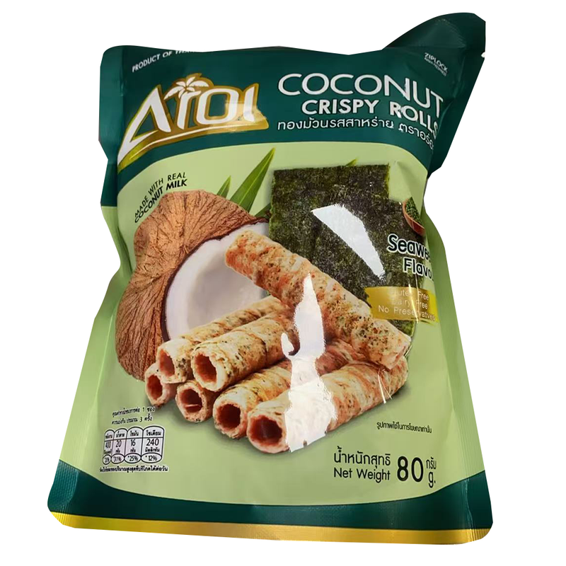 aroi 椰子卷 - 海苔味 80g