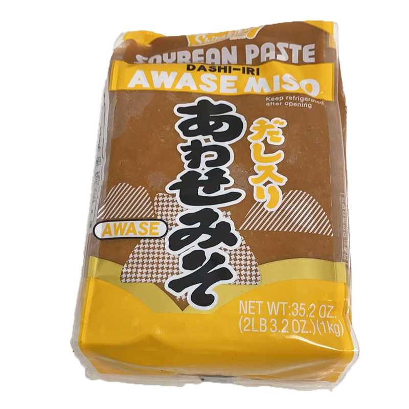 信州 袋装黄豆酱awase miso  35.2oz/1kg