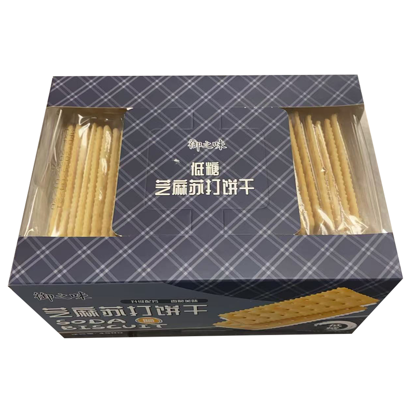 御之味饼干系列 - 低糖芝麻苏打450g