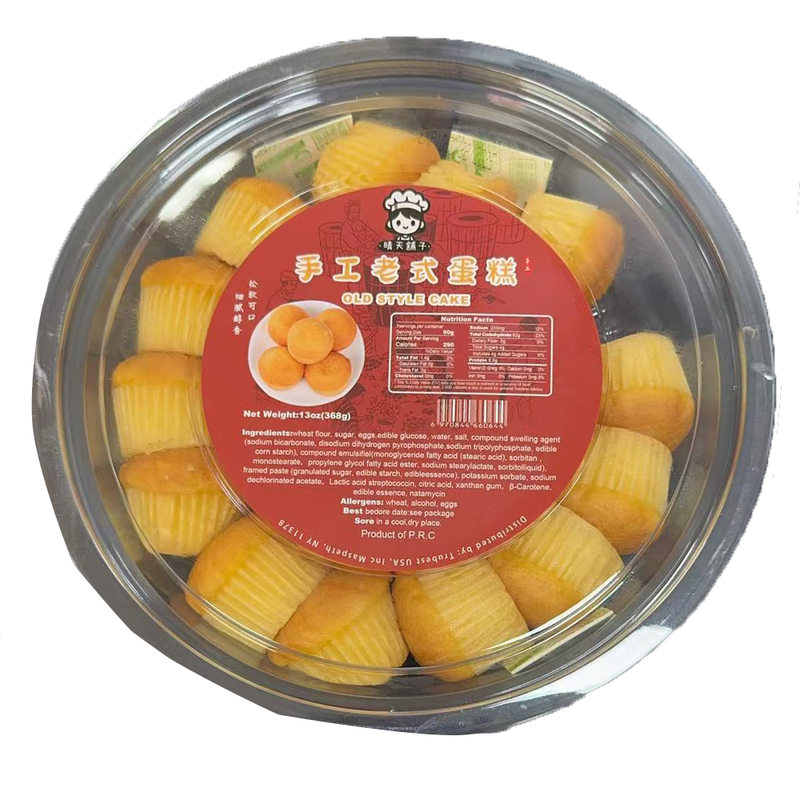 晴天铺子 手工老式蛋糕 368g/13oz