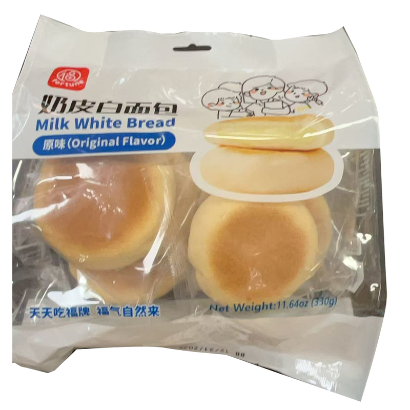 fortune 福牌 奶皮白面包 原味 11.64oz/330g