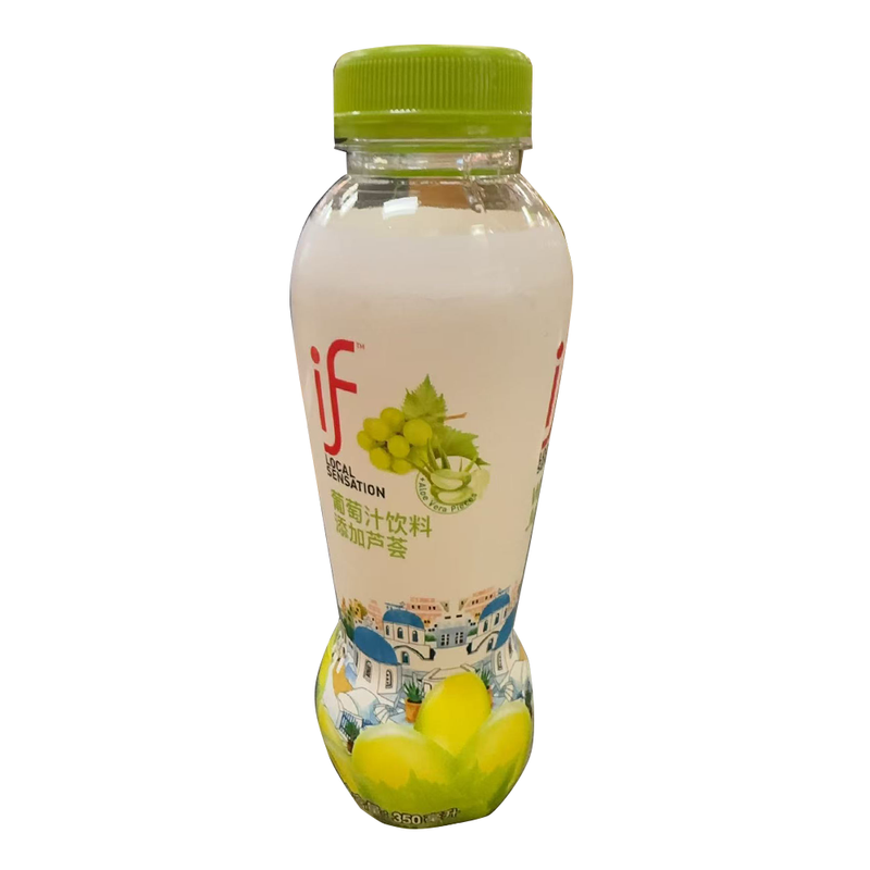 if饮料系列 - 葡萄汁饮料 添加芦荟 350ml
