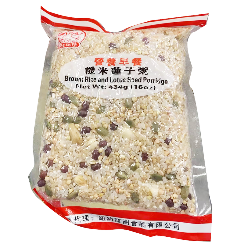 巧媳妇 营养早餐 糙米莲子粥 454g/16oz