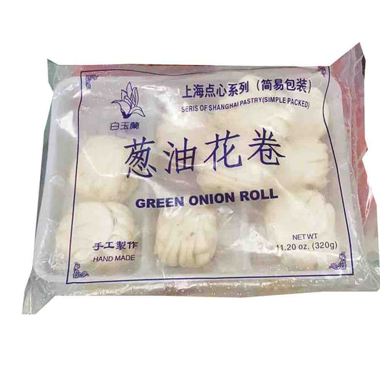 白玉兰 葱油花卷11.2oz