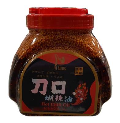 川知味辣油系列 - 刀口煳辣油  24.69oz