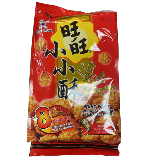 旺旺小小酥 - 黑胡椒味 160g